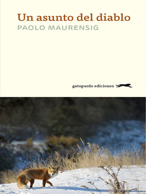 cover image of Un asunto del diablo